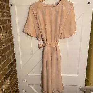 NWT MM. LaFleur Jessica dress in brushstroke ballet color